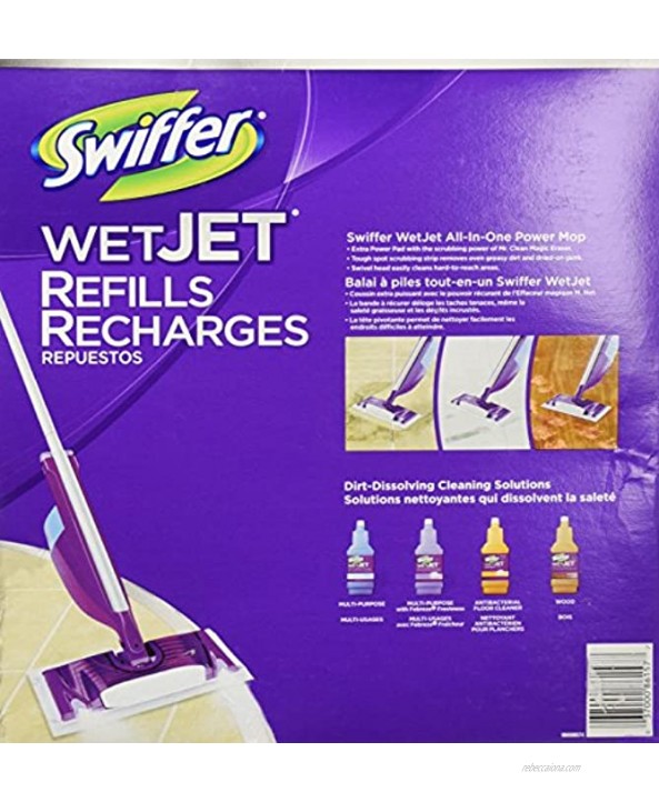 Swiffer 80224594 Wetjet Extra Power Pad Refills 30