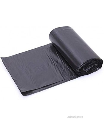 2.6-4 Gallon Black Small Trash Bags Thin Material Office Bedroom Wastebasket Trash Bags 120 Counts