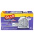 Glad ForceFlexPlus Tall Kitchen Drawstring Trash Bags Lavender 13 Gal 45 Ct Package May Vary Gray