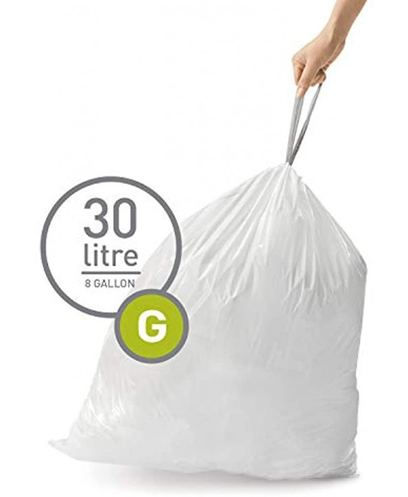 simplehuman CW0405 Trash can Liner 4.8 Gallon