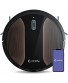 Coredy R580 Robot Vacuum Cleaner Wi-Fi App Controls Work with Alexa Sweep and Mop 2000pa Strong Suction Virtual Boundary Supported Slim Quiet Robotic Vacuum Cleaner Cleans Hard Floor to Carpet