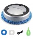 EKDJKK Smart Robotic Vacuum Cleaners Automatic Sweeper Modern Automatic Cleaning Dry Wet Smart Robot Household Spray Mode Floor SweeperSilver