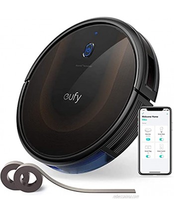eufy BoostIQ RoboVac 30C MAX Wi-Fi Super-Thin 2000Pa Suction Boundary Strips Included Quiet Self-Charging Robotic Vacuum Cleaner Cleans Hard Floors to Medium-Pile Black Renewed