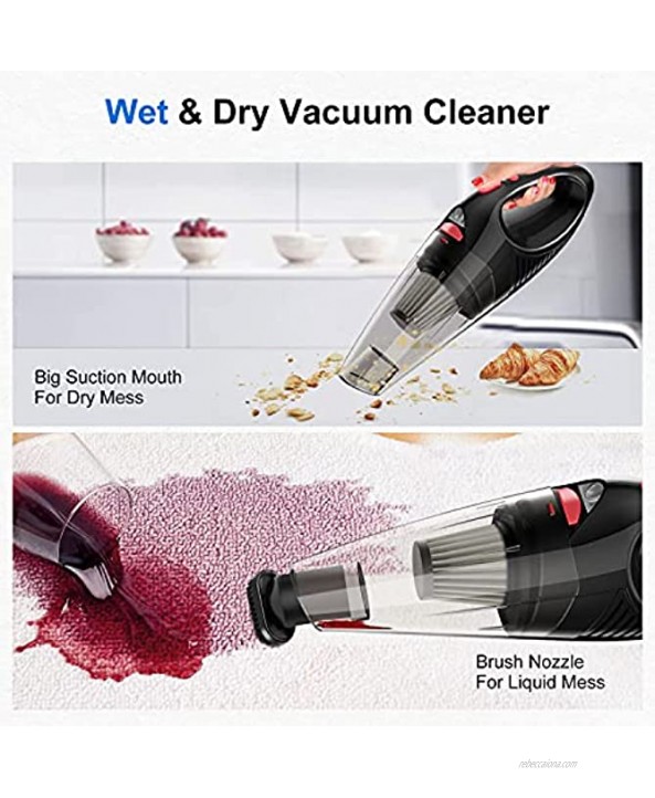 Dustbuster Handheld Vacuum Cordless Portable Hand Vacuum with Strong Suction for Pet Hair Home and Car Cleaning