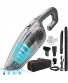 Handheld Vacuum Cordless 120W 7Kpa Powerful Suction Car Vacuum Cordless with Rechargeable Quick Charge Hand Vacuum for Home and Car Cleaning 2 HEPA Filters Wet & Dry Grey