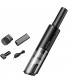 Handheld Vacuum | USB Cordless Home Car Vacuum Cleaner | Cleaner for Car Home Office Pet Hair Black