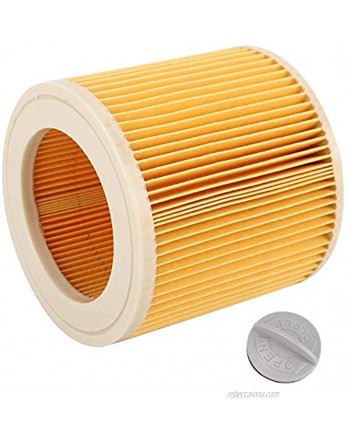 Maxmartt Karcher Filter Wd3,Cartridge Filter Vacuum Cleaner Part for Karcher A2004 A2054 A2204 A2656 WD2.250 WD3.200 WD3.30