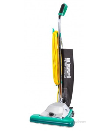 Bissell BigGreen Commercial BG107-16HQS DayClean Quiet-Motor System Upright Vacuum Comfort Grip Handle with Magnet 650W 16" Vacuum Width