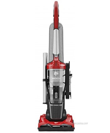 Dirt Devil Endura Reach Upright Bagless Vacuum Cleaner for Carpet and Hard Floor Lightweight Corded UD20124 Red