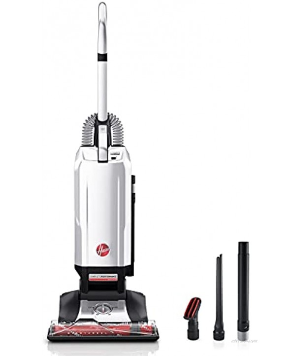 Hoover Corded Bagged Upright Vacuum Cleaner UH30651 White Complete Performance