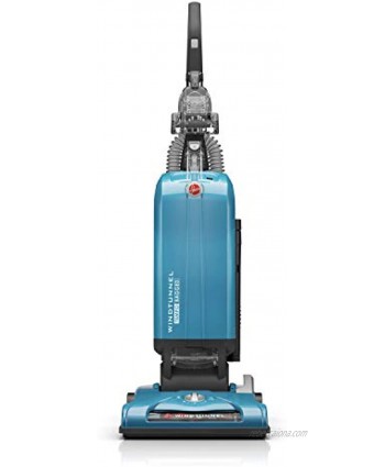 Hoover WindTunnel T-Series Tempo Bagged Upright Vacuum Cleaner with HEPA Media Filter For Carpet and Hard Floor UH30301 Blue