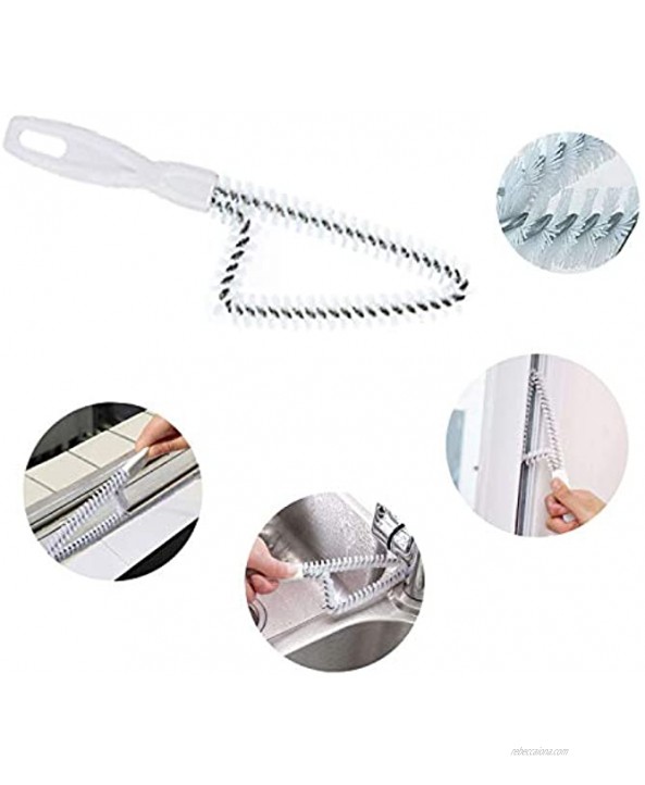 8 Pcs Hand-held Groove Gap Cleaning Tools,Door Window Track Cleaning Tools Groove Corner Crevice Cleaning Brushes for Sliding Door Tile Lines Shutter Car Vents Air Conditioner Keyboard