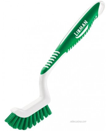 Libman 18 Tile and Grout Brush with Ergonomic Handle 00018