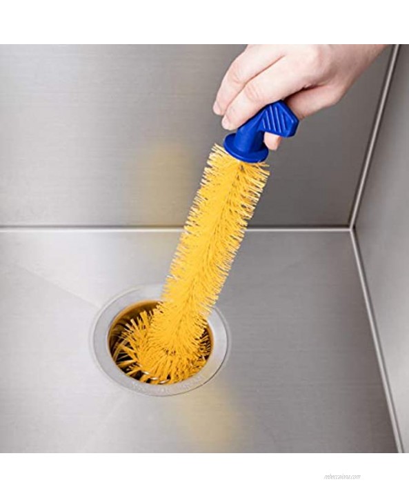 Mr. Scrappy Universal Garbage Disposal Brush Sturdy Grip Handle 11-Inches