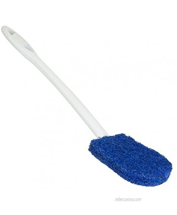 Quickie Tub and Toilet Bowl Super Scrubber Brush Non-Scratch for Surfaces Bathroom Cleaning Supplies