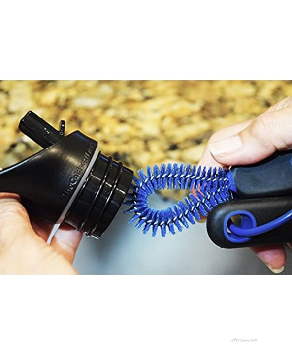 The Coldest Water Bottle Brush Built For Stainless Steel Water Bottles Easy Safe Cleaning and Scrubbing 3 Tools in 1