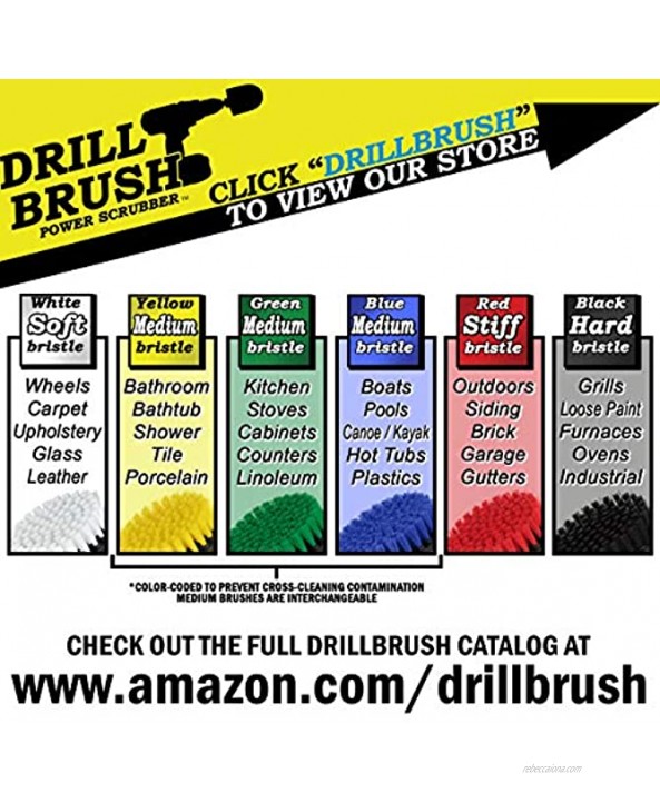 The Ultimate Drill Brush Cleaning Supplies Kit Bathroom Accessories Shower Cleaner Bath Mat Kitchen Accessories Grout Cleaner Dish Brush Stove Oven Sink Outdoor Scrub Brush