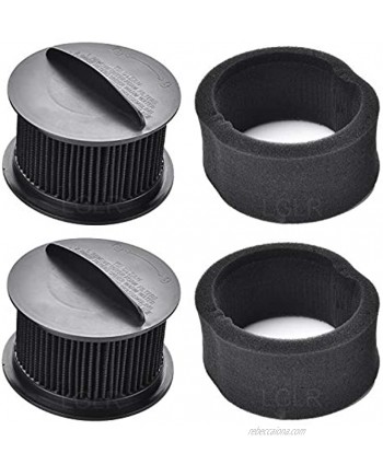 2 Pack Replacement Filters for Bissell Power Force Helix Turbo Inner and Outer Filter Set ,Replace Part # 203-7913  32R9  73K1,Not Fits Style 9
