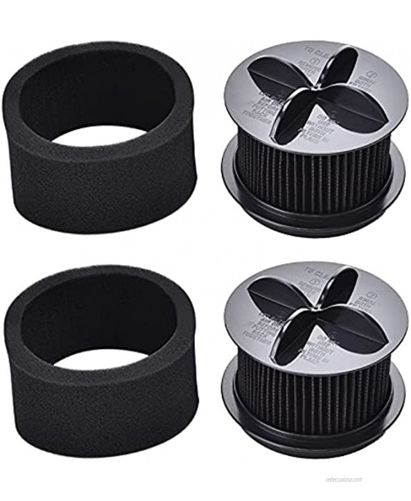 2 Replacement Foam & Filter Compatible for Style 9 10 & 12,Replace Part # 2031085ES 203108532065,2031183,32064 & 32065