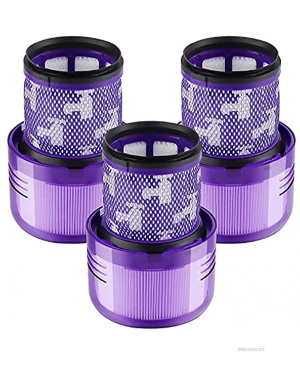 Blutoget V11 Vacuum Filters Replacement Pack of 3 Compatible with Dyson Cordless Vacuum V11 V11 Torque Drive and V11 Animal Dyson V11 Filter ,Compare Part No. 970013-02