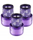 Blutoget V11 Vacuum Filters Replacement Pack of 3 Compatible with Dyson Cordless Vacuum V11 V11 Torque Drive and V11 Animal Dyson V11 Filter ,Compare Part No. 970013-02