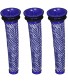 Extolife 3 Pack Filter Replacements Pre Filters for Dyson V6 V7 V8 DC58 DC59 Vacuum. Replaces Part # 965661-01