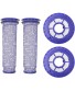 Replacement Filters for Dyson DC65 DC66 DC41 UP13 UP20 Animal Multi Floor and Ball Vacuums Compare to Part 920769-01 and 920640-01 2+2 Pack