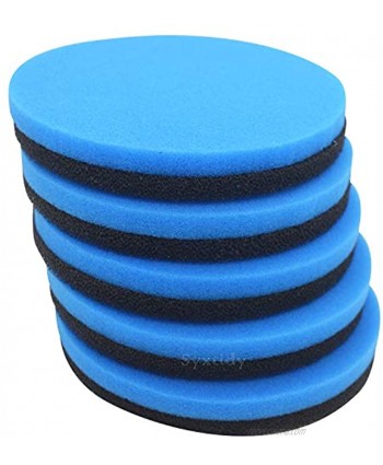 Syxtidy 5 Pack Replacement Filter for Bissell Febreze Style 1214 Cleanview & PowerGlide Pet,Foam Filter Part No.12141