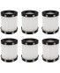 UOUOLONUN 6 Pack Replacement HEPA Filters Compatible for MOOSOO XL-618A Cordless Vacuum