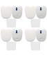 Vacuum Filters Replacement Set for Shark Rocket DuoClean HV380 HV380W HV381 HV382 HV383 HV384Q UV380 ZS360 ZS361C ZS362 4 Foam & Felt Filters 4 Post-Filters Compare to Part XPMFK320&XPSTFH380