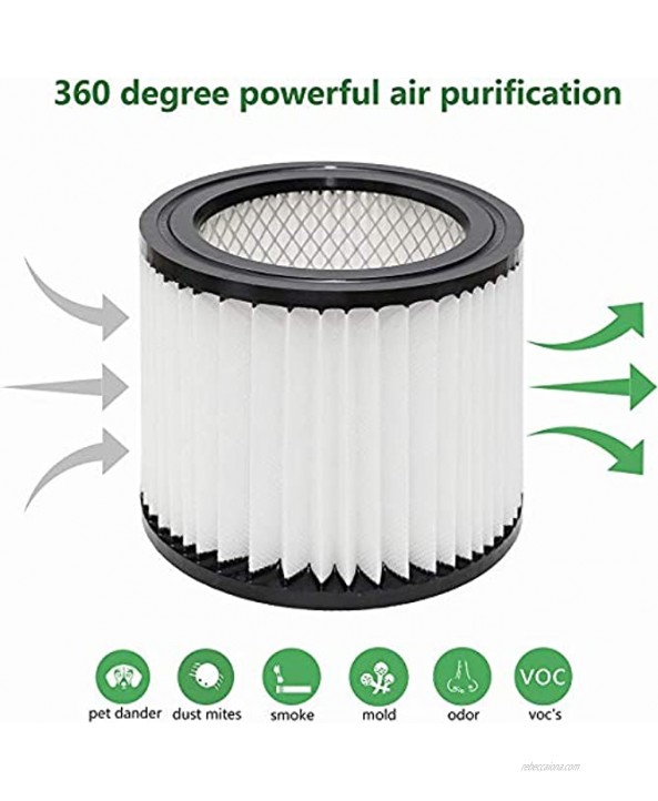 90398 Replacement Filter Compatible with Shop-Vac 90398 903-98 9039800 903-98-00 Hangup Wet Dry Vacuum Cartridge Filter 2 Pack