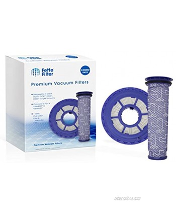 Fette Filter Vacuum Filters HEPA Post Filter & Pre-Filters Compatible with Dyson DC41 DC65 DC66 Vacuum Cleaners Compare to Part #920769-01 & #920640-01 Pack of 1