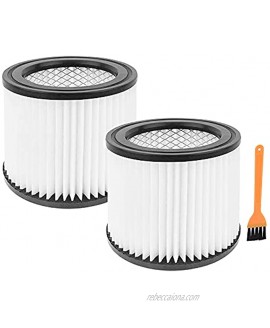 Preciser Vacuum Filter for Shop-Vac 90398 903-98 9039800 903-98-00 952-02H87S550A Replacement Cartridge Filters for Shop-Vac Wet Dry Vacuum 2 Pack
