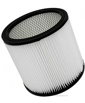 Pulluty 90304 Replacement Filter for Shop-Vac 90304 90350 90333,903-04-00 9030400 Replacement Fits Most Wet Dry Over 5 Gallon Vacuum 1 PACK