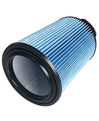 Replacement VF5000 Vacuum cleaner cartridge HEPA Filter fits for Rid gid VF5000 3-Layer Pleated Paper Fine Dust WET DRY Vacuum Filter VF5000 Blue -1pack