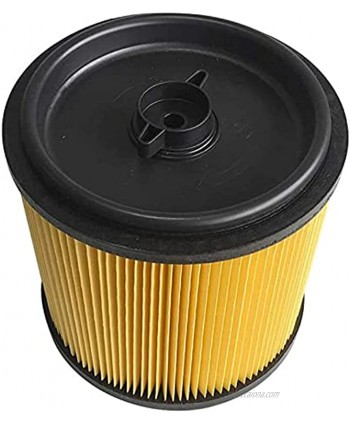 Yonice Replacement Cartridge Filter Compatible for Hart Standard VACUUM FILTER Fit HART Most Shop-Vac Wet Dry Vacuums 5 to 16 Gallon yellow