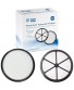 Fette Filter Pack of 1 Vacuum Filter Set Compatible with Hoover UH72400 UH72401 UH72402 UH72405 UH72406 UH72409. Compare to Part #440003905 & 303903001 2 Pieces