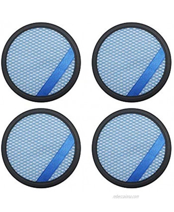 WuYan 4PCS HEPA filter for Philips FC6400 FC6402 FC6405 FC6408 FC6409 FC6166 Vacuum Cleaner Spare Parts Accessories Pre-motor Washable
