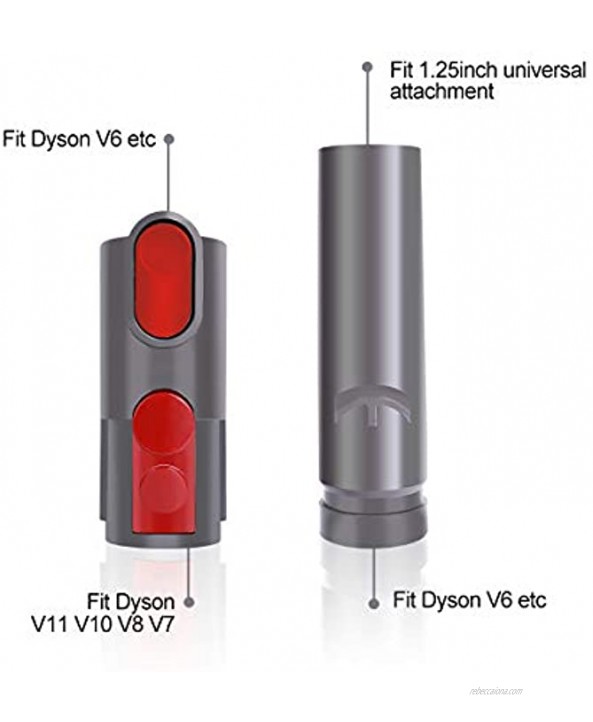 LANMU Attachment Adapter Compatible with Dyson V15 V11 V10 V8 V7 V6 Vacuum Cleaner Universal Tool Adaptor Convertor