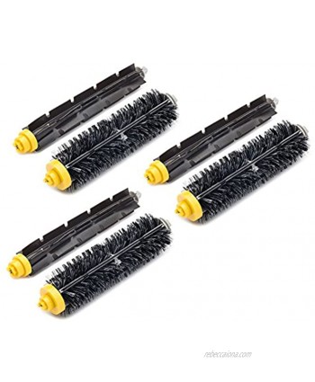 Neutop 3 Sets Bristle & Flexible Beater Brush Set Replacement for iRobot Roomba 600 and 700 Series 614 618 620 621 630 635 640 645 650 652 655 660 665 670 671 675 680 690 692 695 760 761 770 780 790.