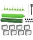 Replacement Parts Accessories Compatible for iRobot Roomba E5 E6 E7 i7 i7+i6 i8 i3 i4 Plus 3150 E&I Series Filter extractor Rubber Brush Roller Replenishment Kit 17-Pack