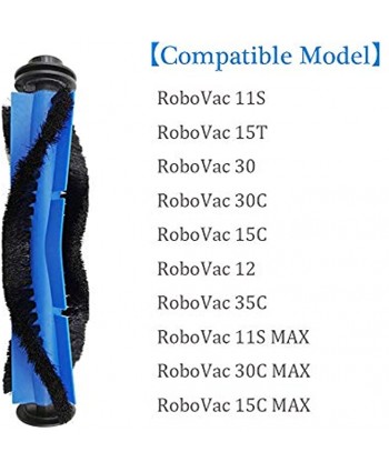 2 Pack Rolling Brush for Eufy RoboVac 11S RoboVac 11S MAX RoboVac 15T RoboVac 30 RoboVac 30C RoboVac 30C MAX RoboVac 15C RoboVac 35C Robotic Vacuum