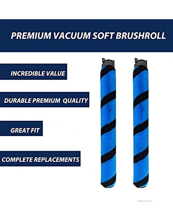 Tispufier AZ2000 Replacement Brush Roll Compatible with Shark Vertex Vacuum AZ2000 AZ2002 AZ2000 AZ2000W LA5022 Brushroll and 1 Cleaning Brush