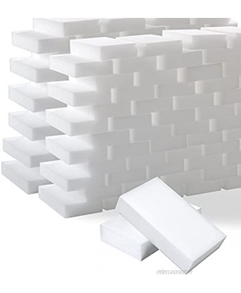 100-Pack 10x6x2cm Cleaning Sponge in Bulk Melamine Multi-Functional Sponges for Kitchen Bathroom Toilet