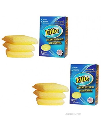 Elite All Purpose Cleaning Pad 2 x 3-Pack Made in USA 6