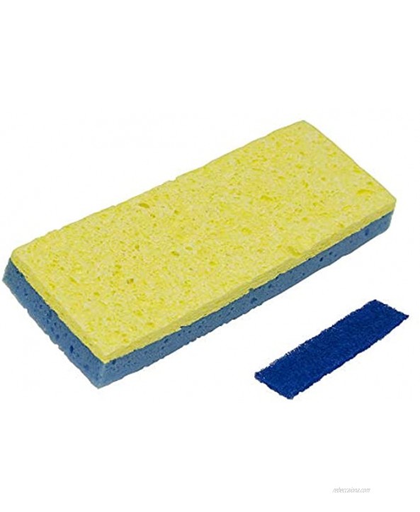 Quickie Clean Squeeze Sponge Refill Microban Mop Head Refill for Cleaning Tile Grout Flooring