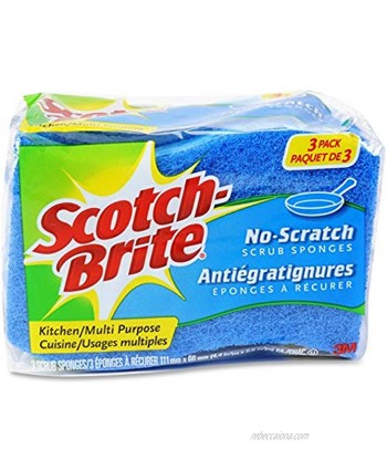 Scotch-Brite Non-Scratch Scrub Sponges 24 Scrub Sponges Lasts 50% Longer than the Leading National Value Brand