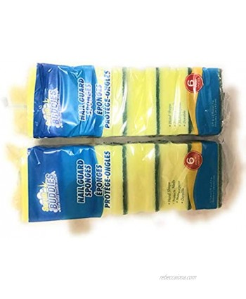 Scrub Sponge Pack Durable and Multipurpose Cleaning Sponges Great for Kitchen Dishes