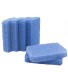 Sinkology SSCRUB-101-6 Breeze Non-Scratch and Odor Resistant Silicone Scrubber Package of 6 Sponges Blue 6 Piece