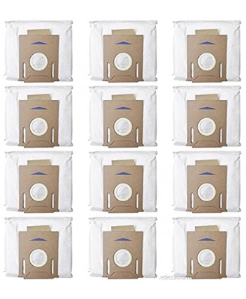 12 Pack Dust Bags For ECOVACS T8 T8 AIVI DX93 Vacuum Cleaner Parts